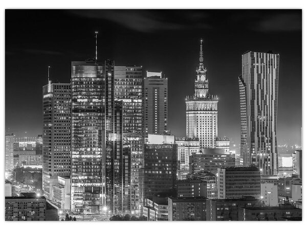 Tablou - Alb și negru New York (70x50 cm)