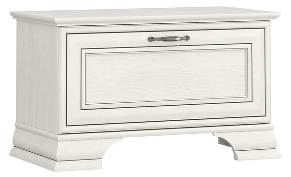 Mobila hol clasica TIFFANY II, grej, PAL laminat, 4 piese