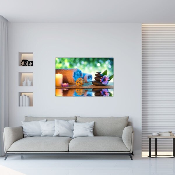 Tablou - Relaxare masaj pictura (90x60 cm)