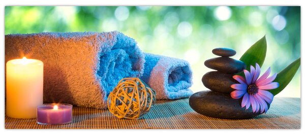 Tablou - Relaxare masaj pictura (120x50 cm)