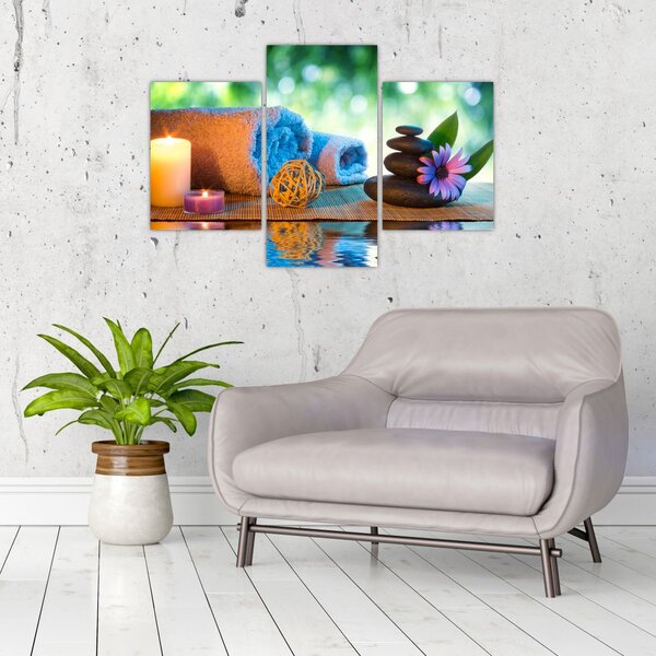 Tablou - Relaxare masaj pictura (90x60 cm)