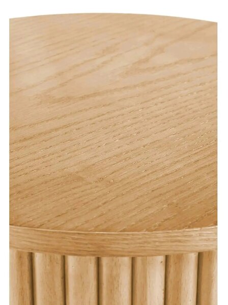 Masuta cafea WOODY S, stejar natural, 40x40x50 cm