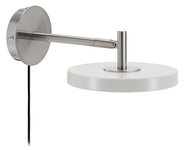 Lampă de perete UMAGE, Asteria Short, reglabil, Gri, Camera de zi, Metal, Design
