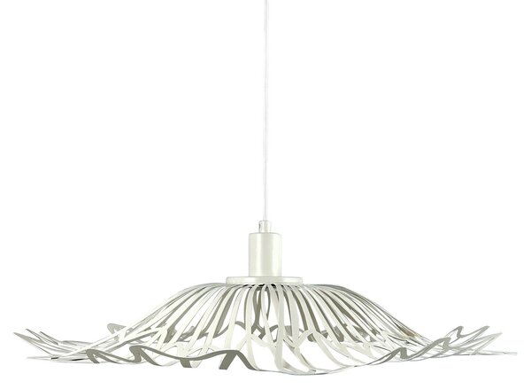 Lustră Pendul Dyberg Larsen, Flora, reglabil, Alb, Camera de zi, Metal, Design