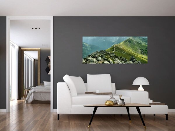 Tablou - Peisaj montan (120x50 cm)