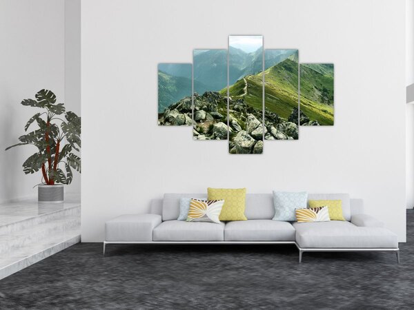 Tablou - Peisaj montan (150x105 cm)
