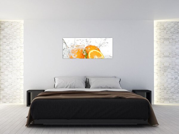 Tablou - Portocale zemoase (120x50 cm)