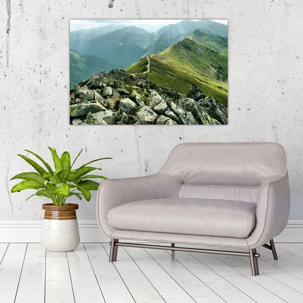 Tablou - Peisaj montan (90x60 cm)