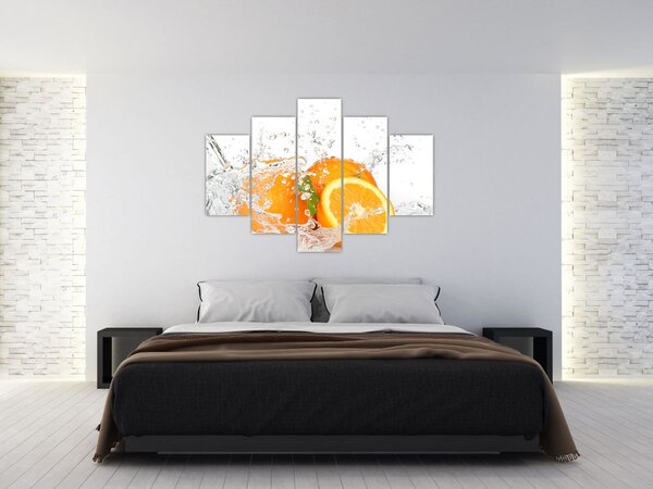 Tablou - Portocale zemoase (150x105 cm)