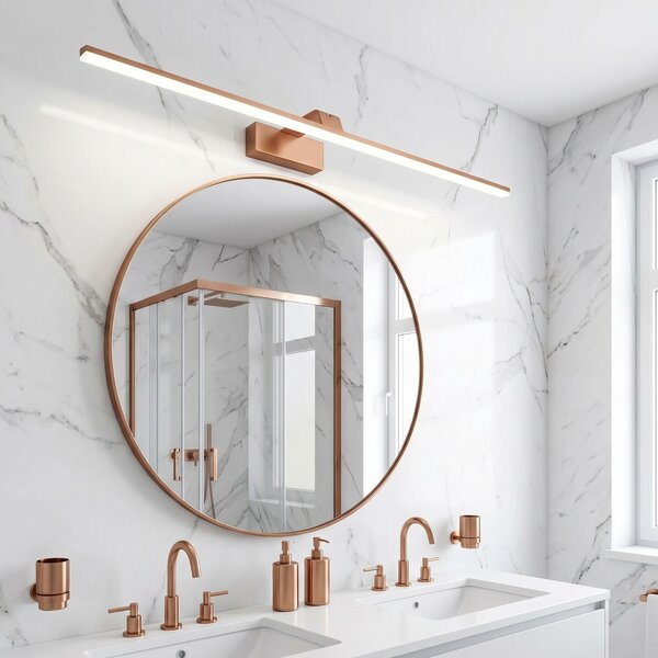 Aplică LED pentru baie SWE015-1W 73cm BRUSH COPPER