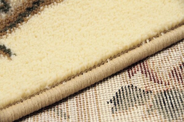Covor Lotos 574-100, Marime 50 x 80 cm, Bej, Crem, Inaltime Fir 8 mm, Antialergic, Polipropilena, Living, Dormitor, Sufragerie, Birou 50 x 80