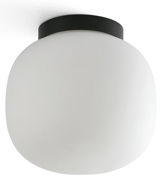 Plafoniere FARO BARCELONA, Amelia, reglabil, Negru, Baie, Sticlă, Modern