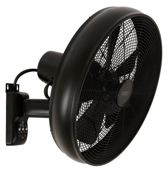 Ventilator de perete Breeze, negru, Ø 41 cm, silențios - Beacon Beacon Lighting, Breeze, Negru, Camera de zi, Plastic