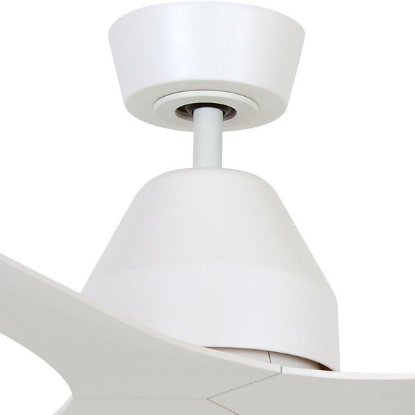 Ventilator de tavan Whitehaven, alb, DC, Ø 142 cm - Beacon Beacon Lighting, Whitehaven, Alb, Camera de zi, Plastic, Modern