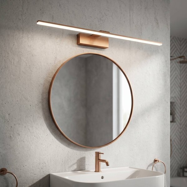 Aplică LED pentru baie SWE015-1W 73cm BRUSH COPPER