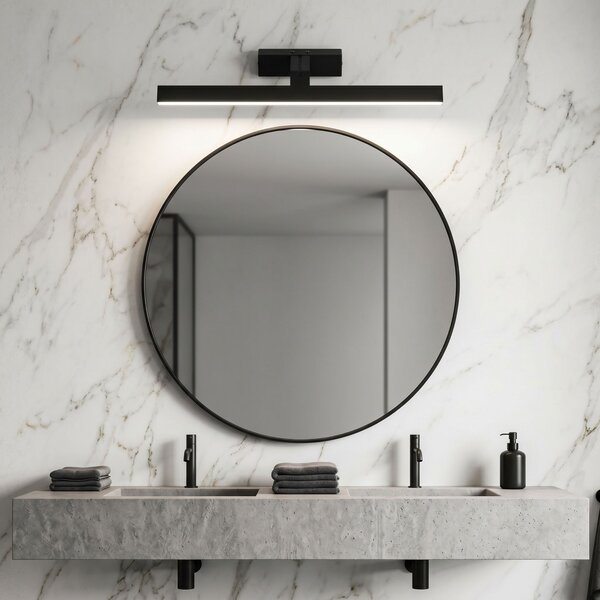 Aplică LED pentru baie SWE011-1W 58cm BLACK