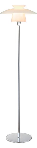 Lampadar Halo Design, SCANDINAVIA, Crom, Camera de zi, Sticlă, Scandinavă