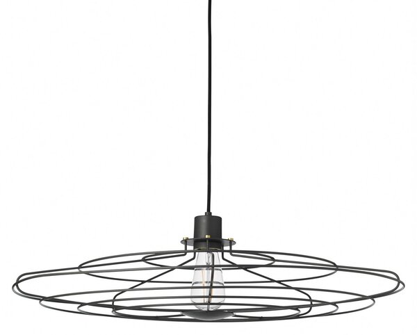 Lustră Pendul Halo Design, RADIO, reglabil, Gri, Camera de zi, Metal, Design