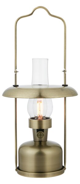 Lampă de masă Markslöjd, Fanos, reglabil, Bronz / Alamă Veche, Camera de zi, Metal, Antichitate