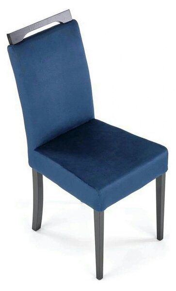 Scaun CLARION 2, negru/albastru, 42X58X97 cm