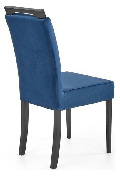Scaun CLARION 2, negru/albastru, 42X58X97 cm