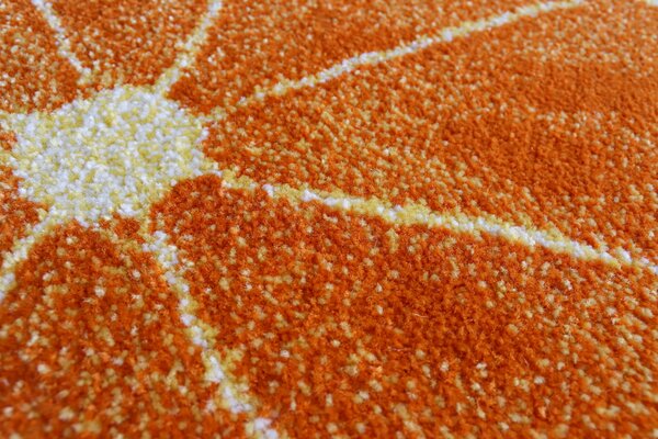 Model Orange 11173,Covor Rotund, Portocaliu 67 x 67 cm Portocaliu, Rotund, 67x67