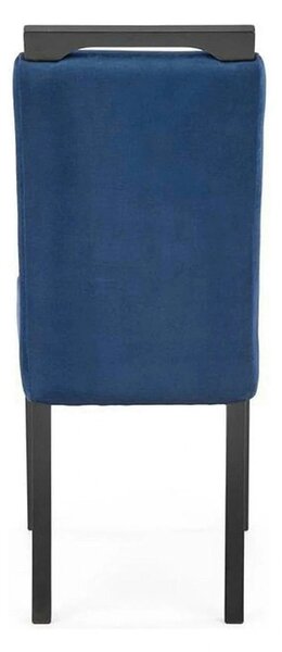 Scaun CLARION 2, negru/albastru, 42X58X97 cm