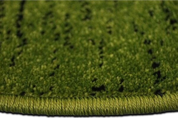 Model Sneakers 11169, Covor Rotund, 67x67 cm Verde, Rotund, 67x67
