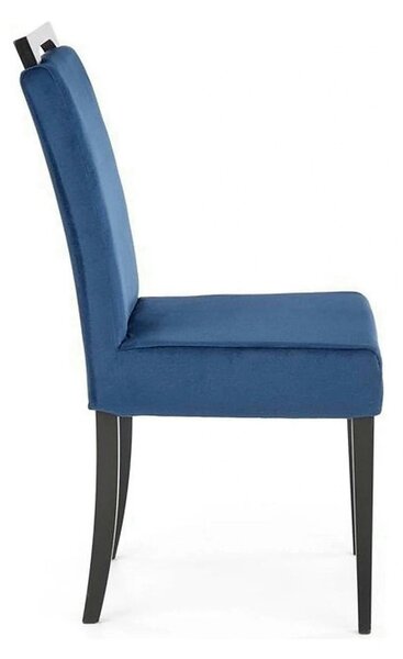 Scaun CLARION 2, negru/albastru, 42X58X97 cm