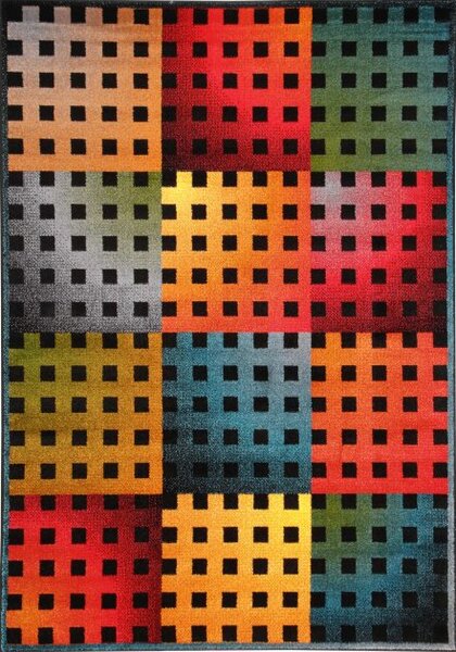 Kolibri Lego, Covor Dreptunghiular, Multicolor Multicolor, Dreptunghiular, 120x170