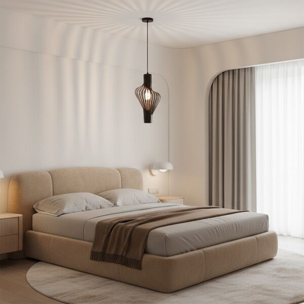 PLAFON GEOMETRIC NEGRU APP484-1CP