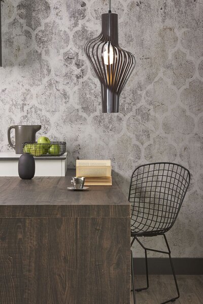 PLAFON GEOMETRIC NEGRU APP484-1CP