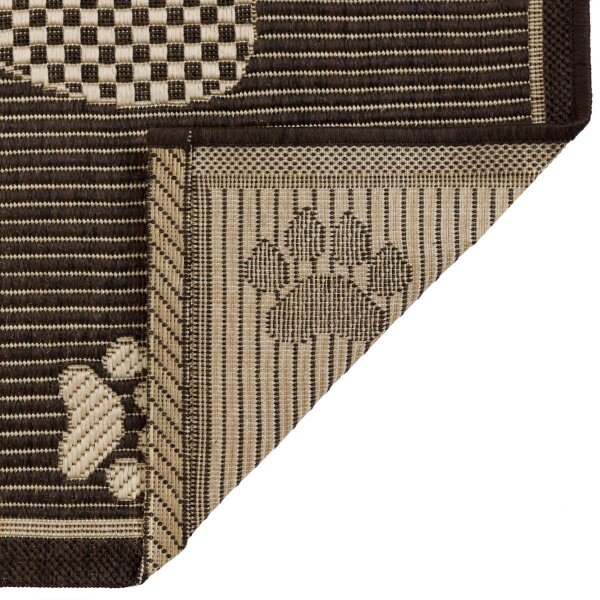 Covor Intrare 988 91, Natura Talpici, Maro 40x60
