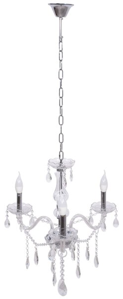 Candelabru cu lampă de cristal 300752