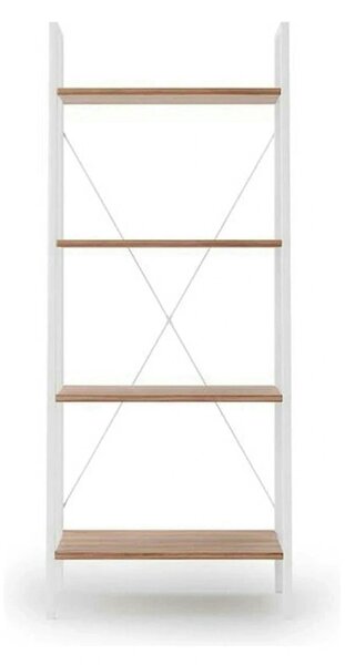 Etajera NARVIK REG2, stejar sonoma/alb, 60x32x148 cm