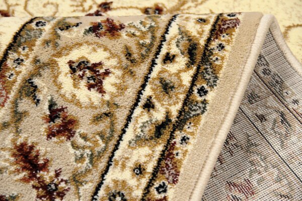 Covor Lotos 523-100, Marime 50 x 80 cm, Bej, Crem, Inaltime Fir 8 mm, Antialergic, Polipropilena, Living, Dormitor, Sufragerie, Birou 50 x 80