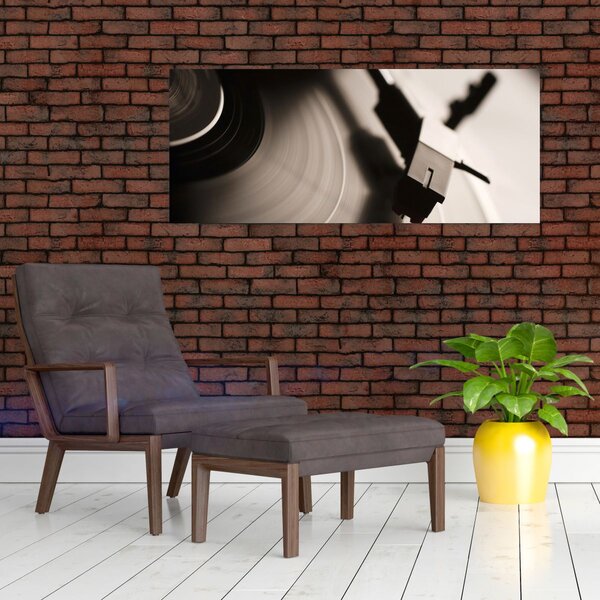 Tablou - Înregistrare gramofonică (120x50 cm)
