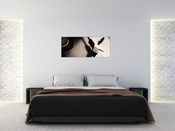 Tablou - Înregistrare gramofonică (120x50 cm)