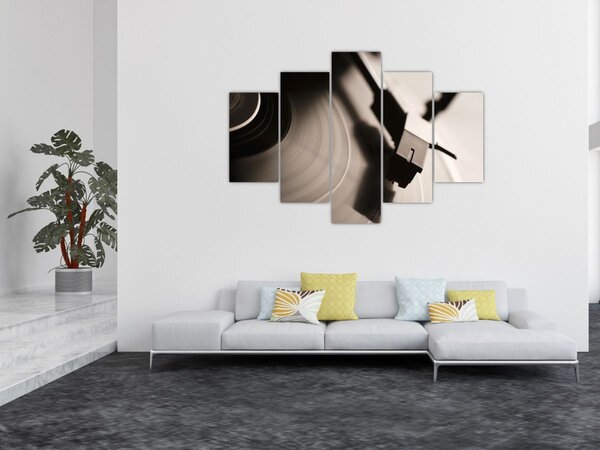 Tablou - Înregistrare gramofonică (150x105 cm)