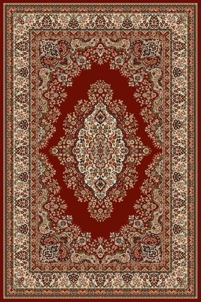 Covor Sufragerie Dormitor, Model 1524 210, Dreptunghiular, Rosu 50x80