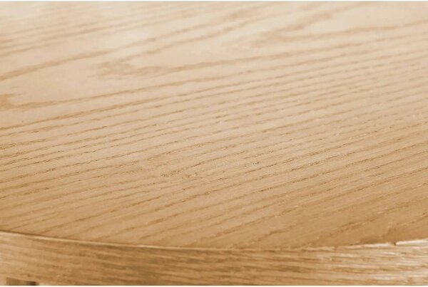 Masuta cafea WOODY, stejar natural, 80x80x41 cm