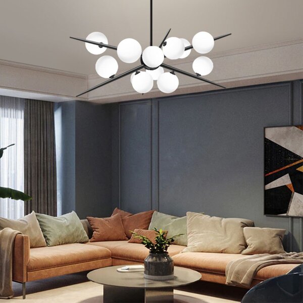 Lampă de tavan black APP999-12CP