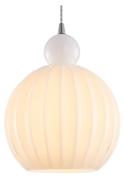 Lustră Pendul Halo Design, BALL BALL, reglabil, Alb, Camera de zi, Sticlă, Design