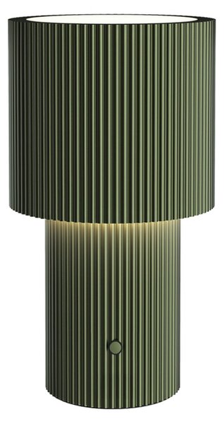 Lampă de masă Belid, Iluma, reglabil, Verde, Camera de zi, Aluminiu, Modern
