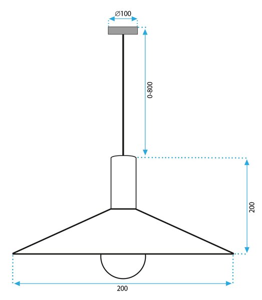 Lampă de tavan APP1084-1CP