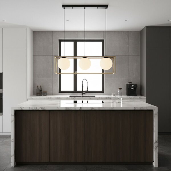 Lustra de tavan Black Gold APP1164-3CP