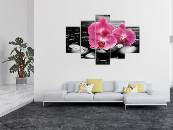 Tablou - Orhidee roz (150x105 cm)