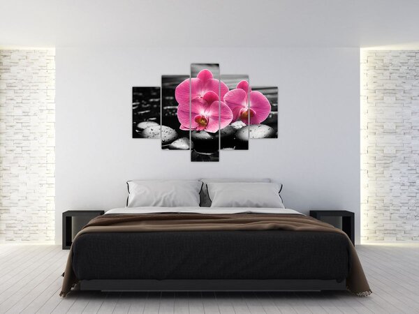 Tablou - Orhidee roz (150x105 cm)