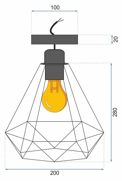 Lampa Reno 180986D