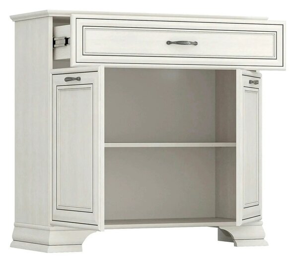 Comoda TIFFANY II, grej, PAL laminat, 94x37x90 cm
